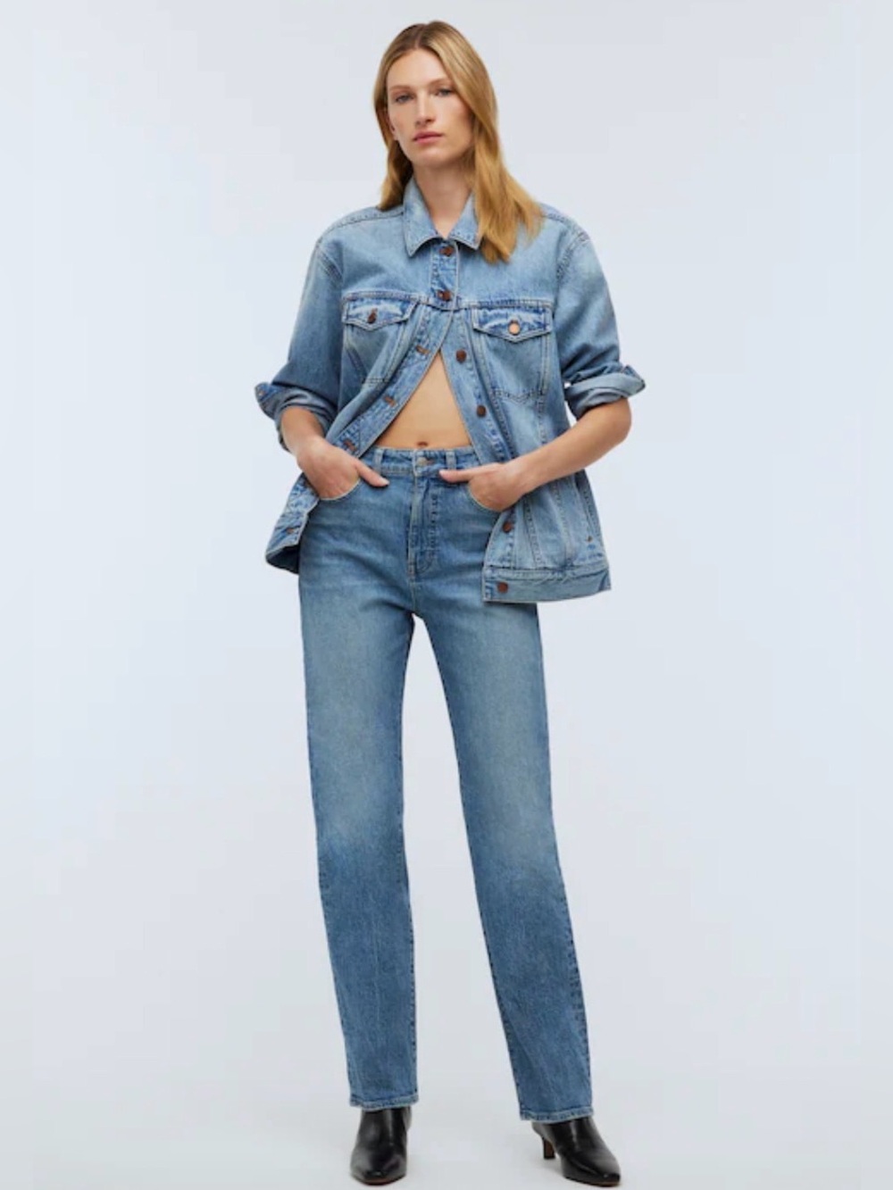Madewell Women’s the 90’s Straight Jeans